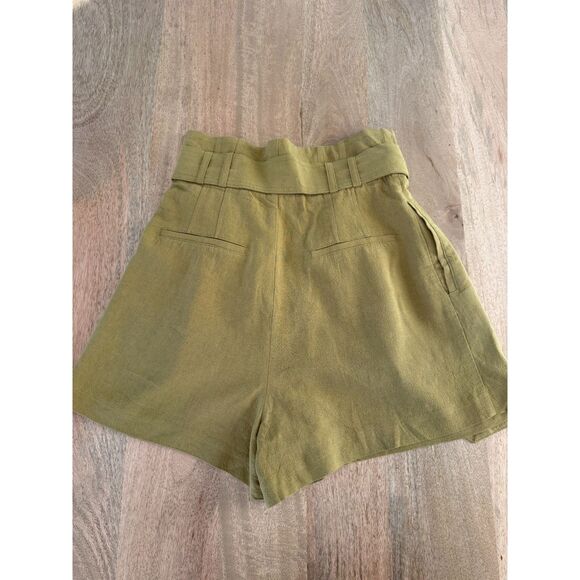Zara Paperbag high waist shorts - size XS - Picture 2 of 4